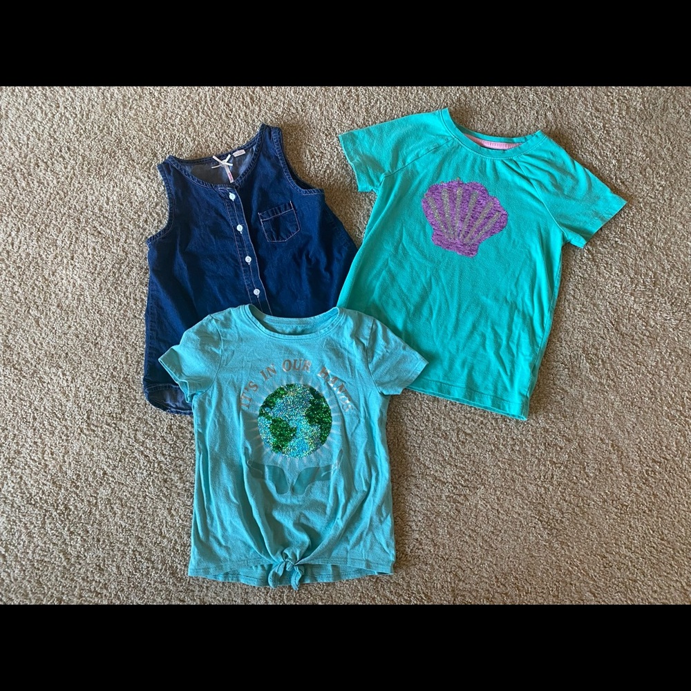 Girls Tops Size 7/8